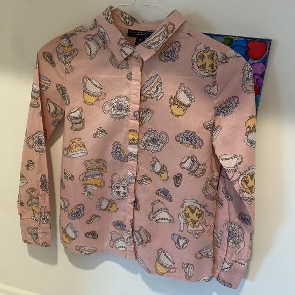 Victoria Beckham for Target teacup button down shirt - Picture 3 of 8